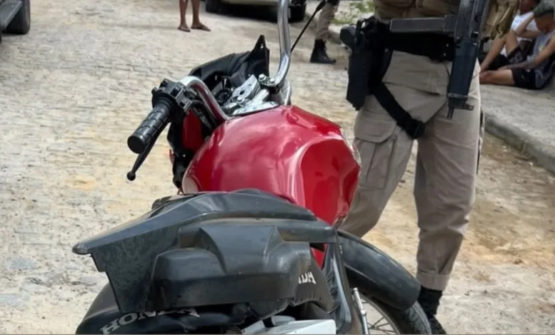 moto com chassi suprimido em Conceição do Jacuípe