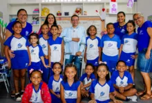 palestra de Genefax na Escola Arte do Saber | Foto: FALA GENEFAX