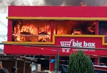 incêndio em supermercado de Feira de Santana