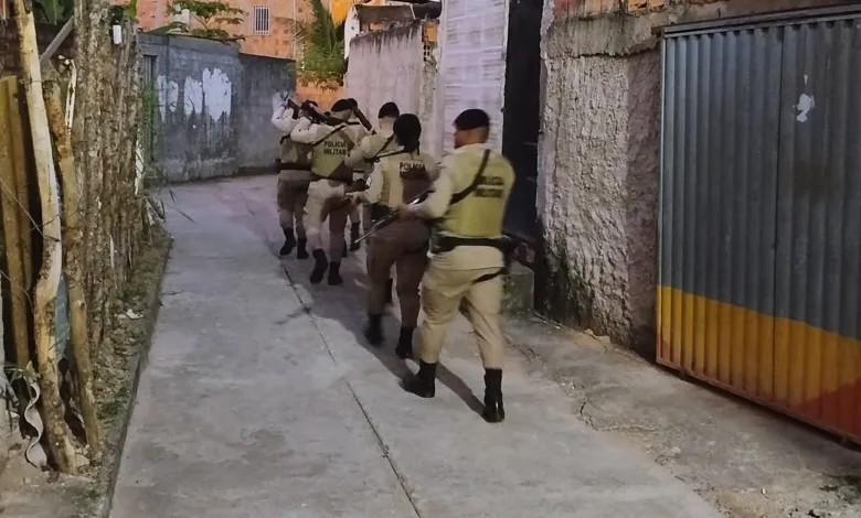 Policiamento em Santo Amaro