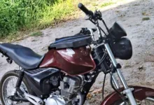 motocicleta roubada em Conceição do Jacuípe