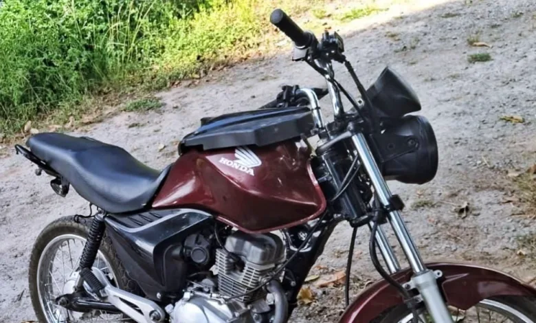 motocicleta roubada em Conceição do Jacuípe