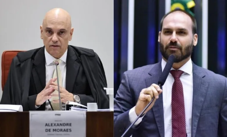 Moraes manda prender Eduardo Bolsonaro
