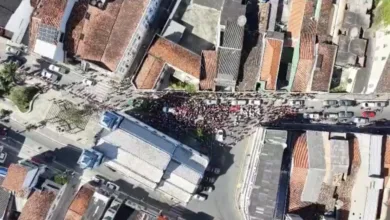 caminhada do PT em Santo Amaro