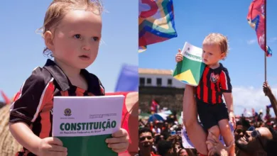 bebê com Constituição
