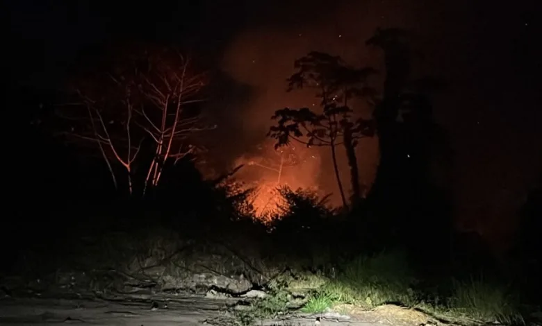 Incêndio na Vila Nova Esperança