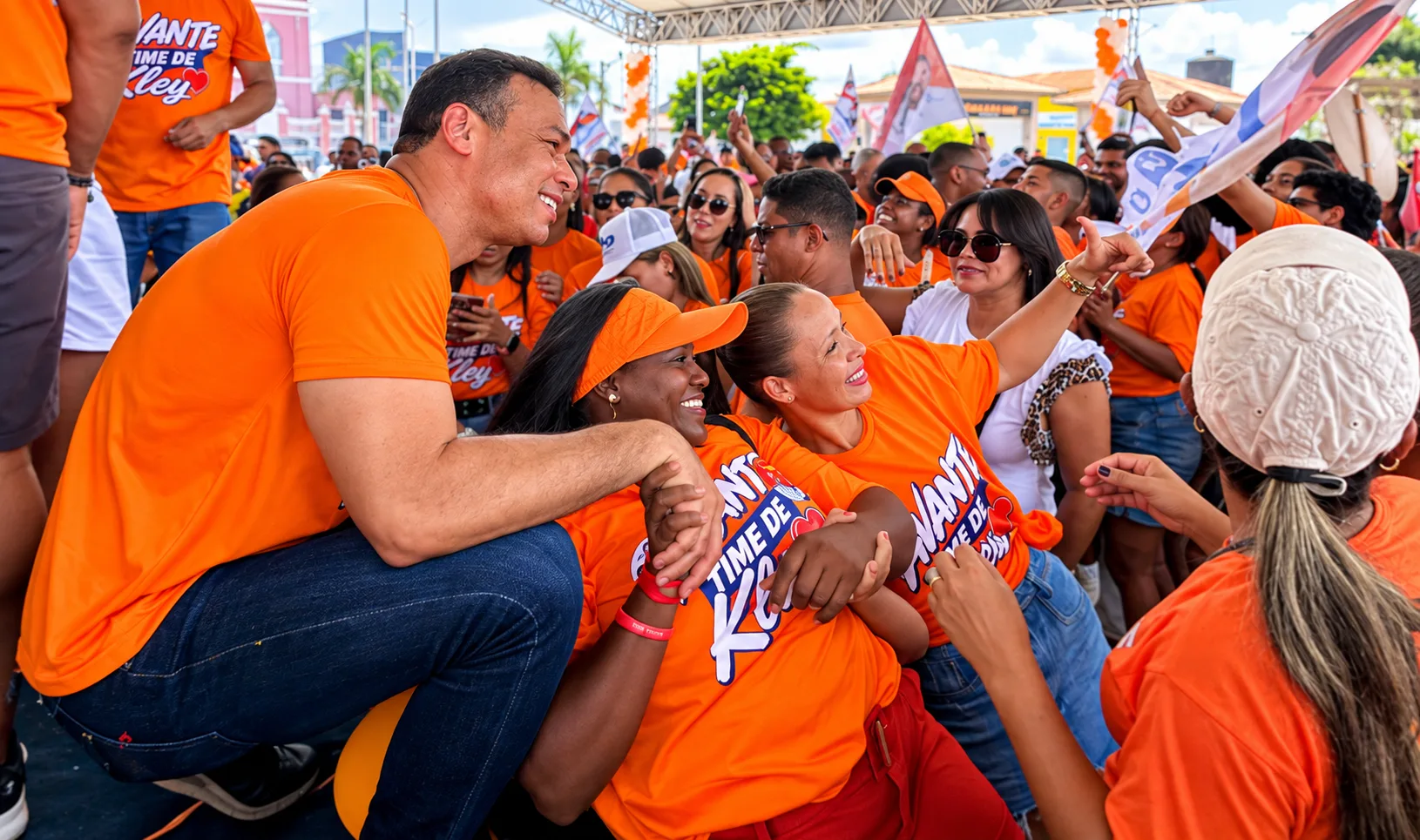 candidatos apoiados por Kley Lima em Coração de Maria