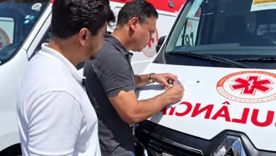 Ambulância do Samu em Coração de Maria