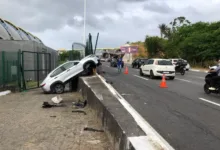 Acidente na Avenida Paralela