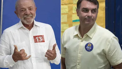 votação de Lula e Flávio Bolsonaro na Bahia