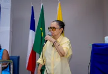 prefeita Tânia Yoshida em Conceição do Jacuípe