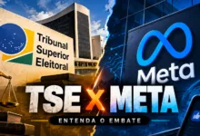 TSE manda Meta garantir igualdade entre Lula e Flávio | Foto: Fala Genefax - Gerada por IA