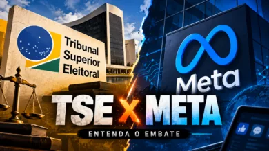 TSE manda Meta garantir igualdade entre Lula e Flávio | Foto: Fala Genefax - Gerada por IA