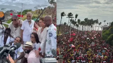 Ato pró-Lula em Salvador com artistas | Foto: Reprodução