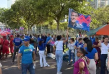 caminhada de ACM Neto em Salvador no Campo Grande | Foto: Reprodução