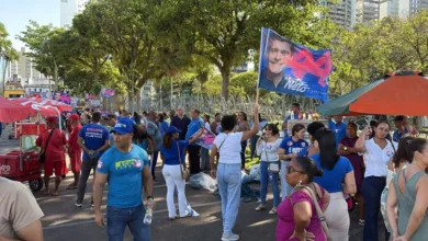 caminhada de ACM Neto em Salvador no Campo Grande | Foto: Reprodução