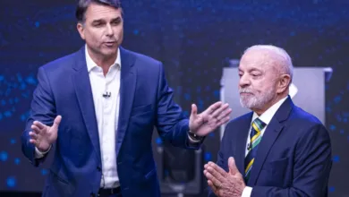 Debate Lula e Flávio Bolsonaro
