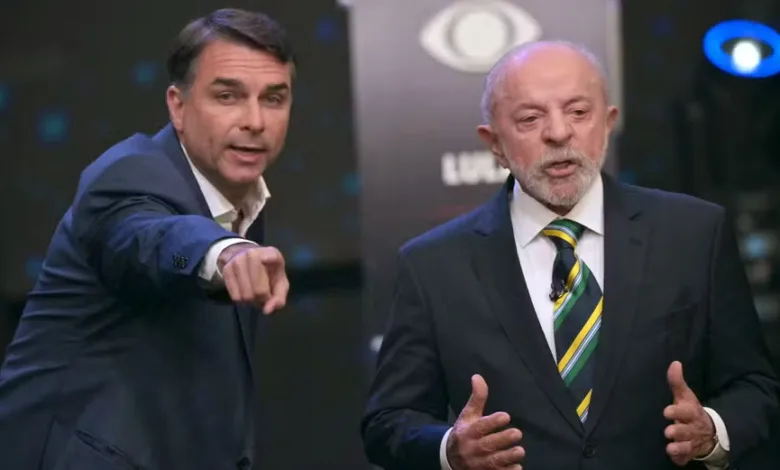 Pesquisa Quaest Lula e Flávio Bolsonaro