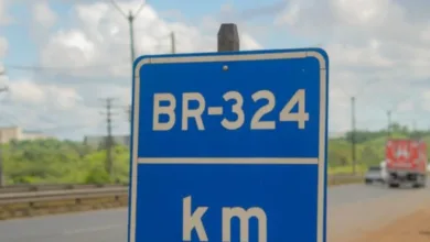 Mulher morre atropelada na BR-324